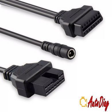 Перехідник OBD2 Mitsubishi 12 pin для підключення діагностики до авто Mitsubishi (12pin - 16pin)