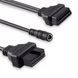 Перехідник OBD2 Mitsubishi 12 pin для підключення діагностики до авто Mitsubishi (12pin - 16pin)