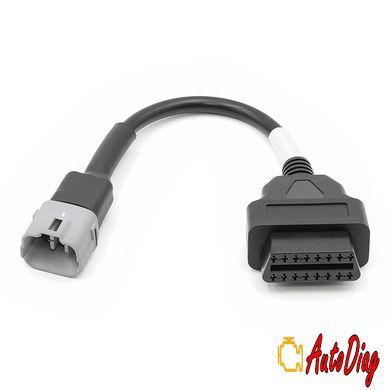 Перехідник для мотоцикла Suzuki 6pin до сканера OBD2
