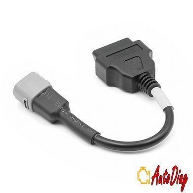 Перехідник для мотоцикла Suzuki 6pin до сканера OBD2