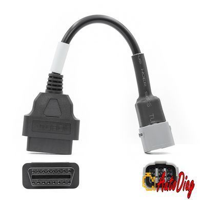 Перехідник для мотоцикла Suzuki 6pin до сканера OBD2
