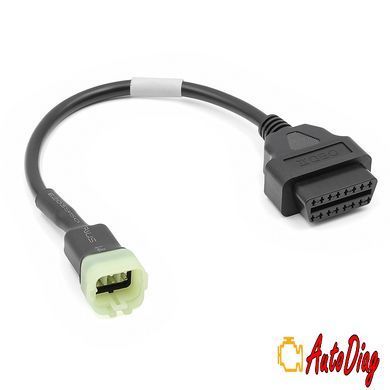 Кабель OBD2 для мотоциклів Kawasaki 6pin