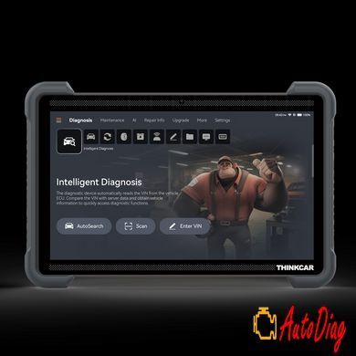 Автосканер Thinkcar Thinktool Expert 394 с поддержкой ИИ (легковые, гибриды, электро авто)