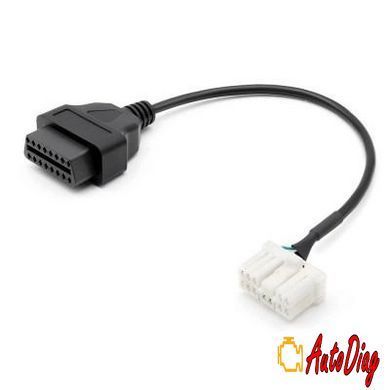 Перехідник OBD II - Tesla 12 PIN (Tesla Model S 2013-2015)