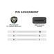 Перехідник для мотоцикла Yamaha  3pin на 16Pin OBD2