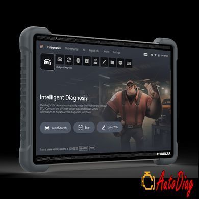 Автосканер Thinkcar Thinktool Expert 399 з підтримкою ШІ (легкові, гібриди, електро, вантажні авто)