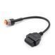 Перехідник для мотоцикла Harley Davidson 4pin на 16Pin OBD2