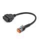 Перехідник для мотоцикла Harley Davidson 4pin на 16Pin OBD2