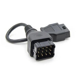 Перехідник OBD2 Renault 12 pin для підключення діагностики до  Renault (12pin - 16pin)