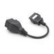 Перехідник OBD2 Renault 12 pin для підключення діагностики до  Renault (12pin - 16pin)