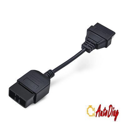 Перехідник OBD2 Subaru 9 pin для підключення до діагностики авто Subaru (9pin - 16pin)