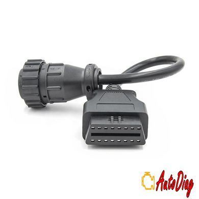Переходник з OBD2 16pin мама на Scania, DAF 16pin мама