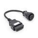 Переходник з OBD2 16pin мама на Scania, DAF 16pin мама