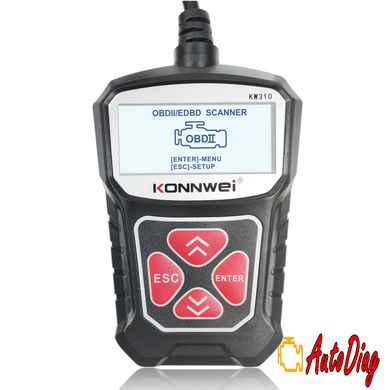 Діагностичний сканер KONNWEI KW310 CAN OBDII + EOBD CODE READER