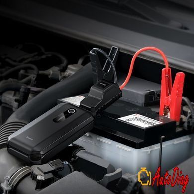 Пуско-зарядний пристрій Baseus Super Energy Air Car Jump Starter 1000A 10 000 mAh Black (BS-CH001)