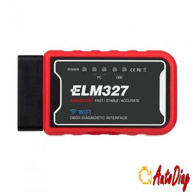 Автосканер OBD2 ELM 327 v1.5 KINGBOLEN Wi-Fi (PIC18F25K80)