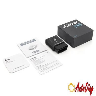 Автосканер Vgate vLinker MS Bluetooth адаптер OBD2 для FORScan, AlfaOBD, BimmerCode