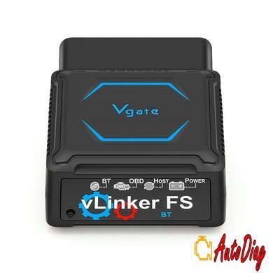 Автосканер Vgate VLinker FS Bluetooth 12/24 V