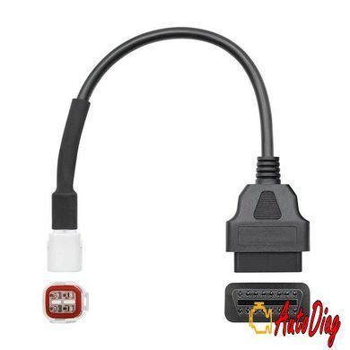 Перехідник OBD2 для мотоциклів YAMAHA 4pin (4-КОНТАКТНИЙ)