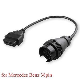 Перехідник Mercedes Benz 38 pin на 16 pin OBD2