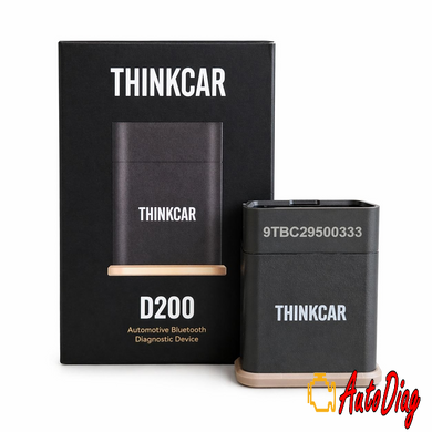 Автосканер Thinkcar D200 (Android/IOS, всі системи, 15 сервісних функцій, безстрокові оновлення, тести, CAN FD)