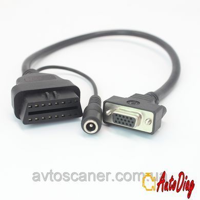 Перехідник Launch 15Pin to OBD 2 16Pin (OBD I Adaptor Box Switch / DBScar)