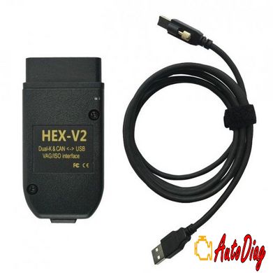 Автосканер VAG-COM 20.4 VCDS HEX V2 для діагностики VAG