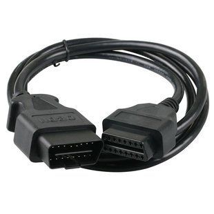 Кабель удлинитель OBD2 16-pin obd2 16 pin в obd2 16 pin - длина 1,5м