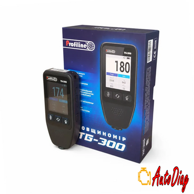 Товщиномір фарби Profiline TG-300 (3000мкм, Fe/Zn/NFe/Putty)