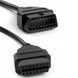 Кабель удлинитель OBD2 16-pin obd2 16 pin в obd2 16 pin - длина 1,5м