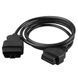 Кабель удлинитель OBD2 16-pin obd2 16 pin в obd2 16 pin - длина 1,5м