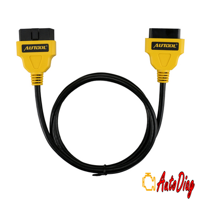 Кабель удлинитель OBD2 AUTOOL 1.5м для подключения диагностических сканеров