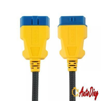 Кабель удлинитель OBD2 AUTOOL 1,5 м с нейлоновой оплеткой