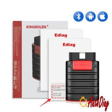 Мультимарочный диагностический сканер KINGBOLEN EDIAG + LVS Scan Pro