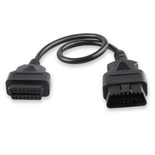 Удлинитель для obd2 16 pin в obd2 16 pin 30см