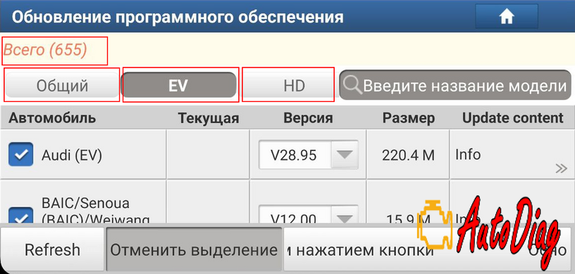 Подписка Diagzone Pro для Thinkdiag (легковые+грузовые+электро) на 1 год обновлений