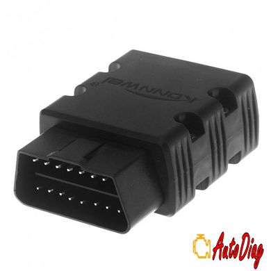 Діагностичний сканер KONNWEI KW902 OBD2 Black Bluetooth 5.0 для Android та IOS Pic18f25k80