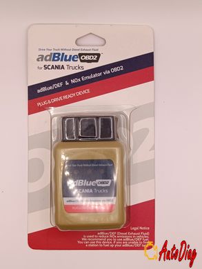 УЦЕНКА! ЭМУЛЯТОР Скания ADBLUE Scania Trucks adblue DEF Nox OBD2