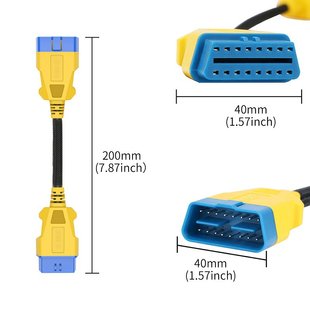 Кабель подовжувач OBD2 AUTOOL 20см