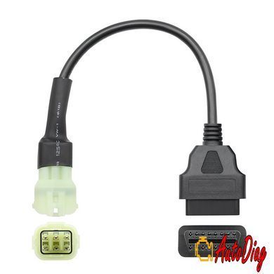 Перехідник для мотоцикла KTM 6pin на 16Pin OBD2
