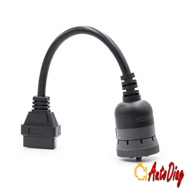 Перехідник OBD2 16 pin на 9pin КАМАЗ, КАВЗ, ПАЗ, Cummins truck (J1939)
