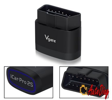 Диагностический OBD2 сканер Vgate iCar Pro 2S BT5.3 iOS/Android/Windows