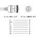 Перехідник OBD2 16 pin на 9pin КАМАЗ, КАВЗ, ПАЗ, Cummins truck (J1939)