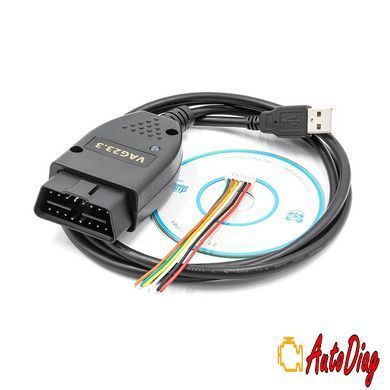 Автосканер VCDS Vag-Com 23.3 HEX+CAN для диагностики VAG